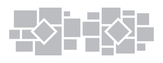  Picture collage and digital photo wall template design