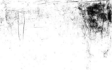 Grunge is black and white. Abstract monochrome texture. Vintage old background of scratches