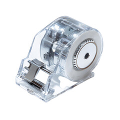 Modern Clear Plastic Tape Dispenser for Office Stationery Supplies