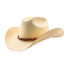 Texas Cowboy Hat Isolated on White Background for Western Fashion Concepts