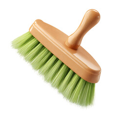 Green Cleaning Brush with Soft Bristles for House: Professional Cleaning Tool