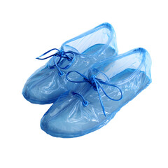 Professional Blue Disposable Shoe Covers for Medical Staff Protection