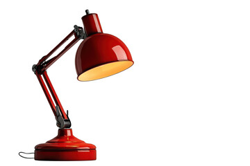 Modern Red Desk Lamp Illuminating Design Lighting Fixture Adjustable Arm Home Decor Architecture