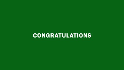 white congratulations text animation, Congratulations greetings with confetti animation, animated congratulations text, confetti celebratory videos, event announcements, and social media posts. - Powered by Adobe