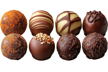 Decadent Chocolate Truffles Temptation Dark Milk White Nut and Cocoa Indulgence Gourmet Delights 100