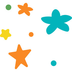 Star Doodle Toy Illustration