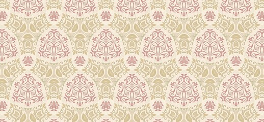 vintage pattern, seamless pattern, floral ornament, damask pattern, decorative background, pastel wallpaper, elegant design, classic wallpaper, retro textile, floral texture, ornamental motif, repeati
