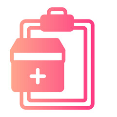 donation gradient icon