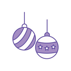 Ornament Ball icon clean and modern vector illustration