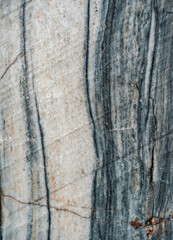 Obraz premium Abstract closeup of gray and white marble stone texture