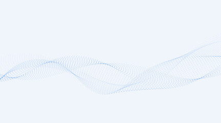 abstract blue wave background