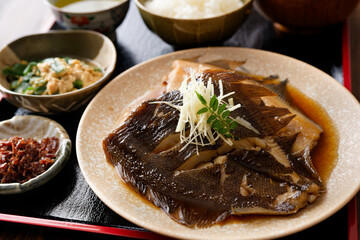 カレイの煮付け
