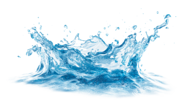 Dynamic aqua splash captures a moment of powerful liquid motion, perfect for refreshment or cleaning projects.