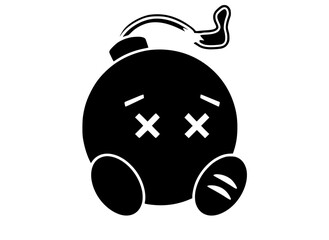 art illustration war silhouette aggressiveness logo agony icon anguish outline anxiety apocalypse bonfire burn ammo bushfire cruelty danger dark shape or vector graphic background