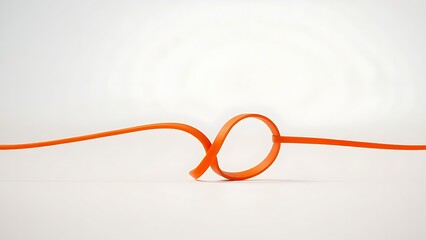 flex. A stretched rubber band returning to shape in macro view on clean background. STEM education sheets, lab safety posters, designed for STEM education and laboratory safety posters.