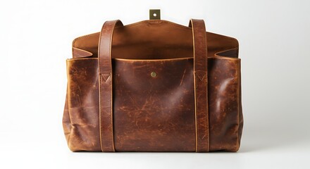 Elegant Leather Handbag - Classic Design and Timeless Style.