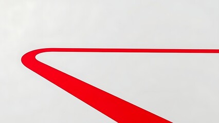 diverging. A single red path diverging from multiple gray ones on a minimalist canvas. wellbeing guides, coaching materials, designed for coaching and self-improvement content.