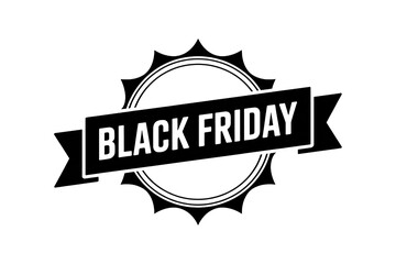 Black Friday sale banner, ready for your advertising campaign, it's a perfect way to catch the eye of your customer and boost your sales this season