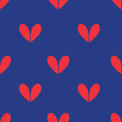 valentine day, valentine seamless pattern with hearts design for fabric, cotton, wallpaper, satin, carpet.
