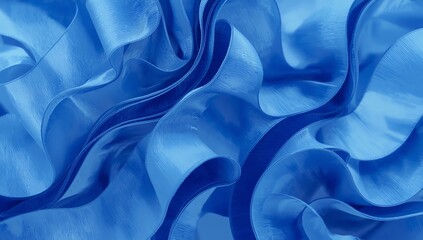 3d render, abstract modern blue background