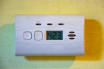Carbon Monoxide Sensor in Use