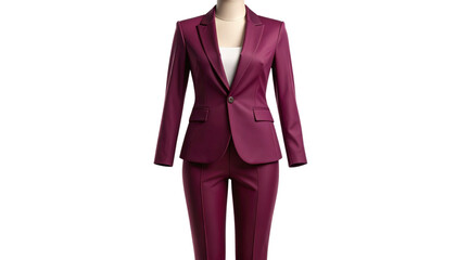 Ultra-Realistic Tailored Blazer with Ghost Interior, Clean Cutout