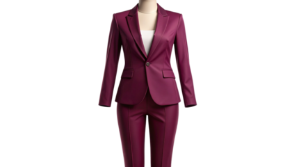 Ultra-Realistic Tailored Blazer with Ghost Interior, Clean Cutout