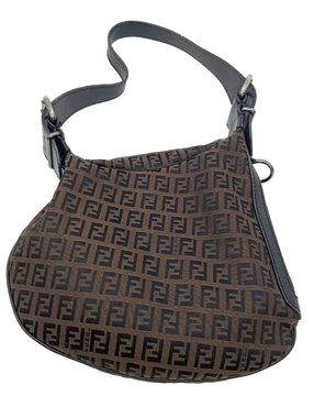 【FENDI】フェンディ_ ズッキーノ_ ハンドバッグ