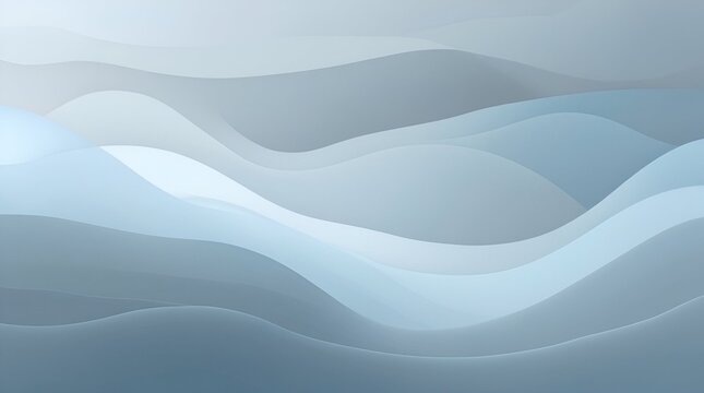 Fog Blue Minimal Abstract Background