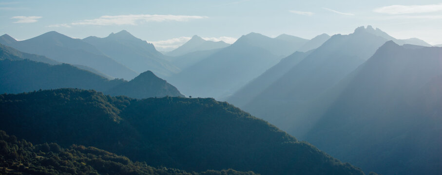 Layers of the Macizo de Ubi&ntilde;a in the Cantabrian Mountains, Asturias
