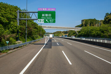 Shin-Tomei Expressway Shin-Iwata Interchange