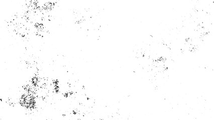 Black speckle grunge texture on white background vector
