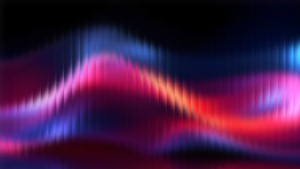 Neon Wave — Abstract Light Spectrum