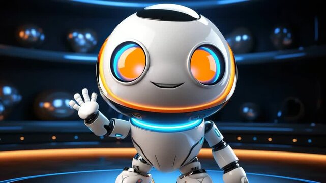 Futuristic toy robot, autonomous programmable new color technique