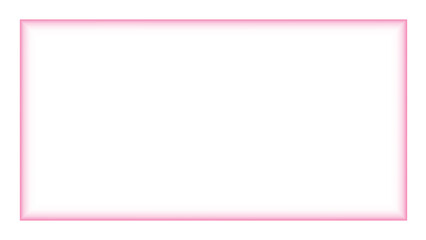 Obraz premium Neon Pink Glowing Frame on Black Background Modern Abstract Light Border