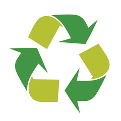 green recycle symbol
