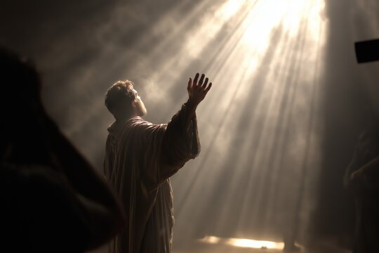 Elijah Praying with Faith to God