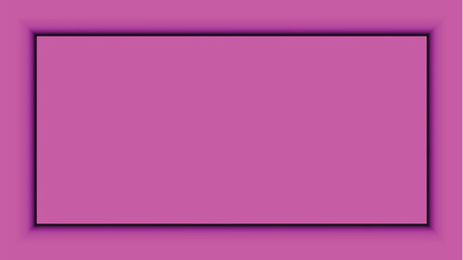 Fototapeta premium Vibrant Magenta Rectangle with Shadow Effect on Purple Background