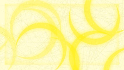 Yellow Watercolor Abstract Background with Gentle Flowing Artistic Pattern.