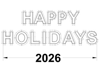 Happy Holidays 2026 Blueprint
