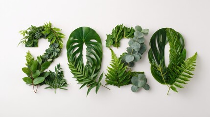 A number of different types of plants