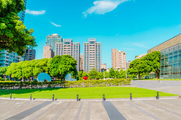 The view of National Art musium at Taichung City in Taiwan, 2025