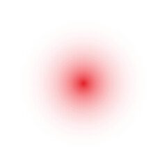 Abstract Red Light Sphere  Energy Glow