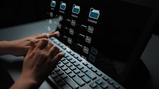 Task workflow system showing document progress through stages. Task tracking improves productivity, ensures visibility, task tracking supports planning, and task tracking manages status. Marrow