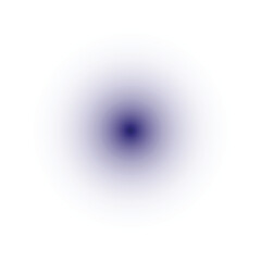 Centered Blue White Glow Circle Radial Gradient Design on Black Background