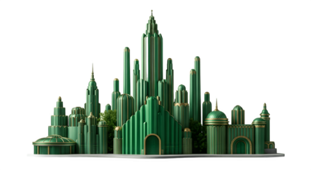 Emerald City A Green Metropolis of Oz.