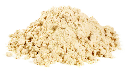 Vegetables - Pea Protein on white Background