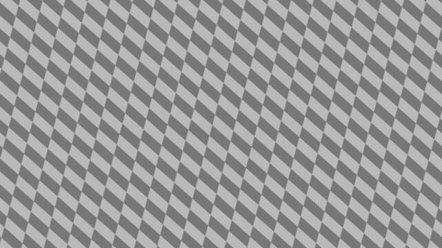 Seamless grid loop animation with abstract background. Modern technology visualization.