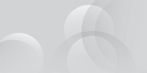 Abstract pattern white geometric banner design background.