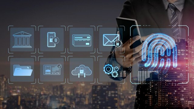 System for safeguarding digital identity using fingerprint authentication, encryption, and secure access protocols across cloud, device, and personal data environments Marrow